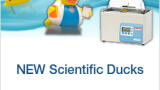 Special "collectible" rubber ducks for Thermo Scientific Water Bath